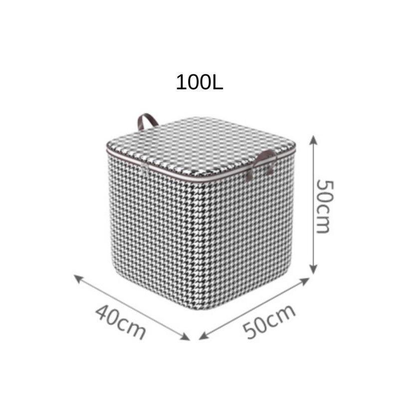Túi Đựng Chăn Màn Quần Áo Cớ Lớn 100L Có Thể Gấp Gọn Tiện Lợi (Hàng Loại 1 Dày Đẹp) 2