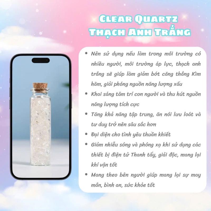 Hũ đá phong thuỷ,đá thach anh tu nhiên thanh tẩy đem lại tài lộc may mắn Trang Trí