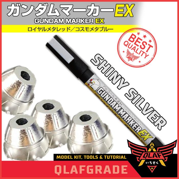 Gambar Gundam Marker EX SHINE SILVER Mr Hobby dari Wahkhilaf Kota Surabaya Tokopedia