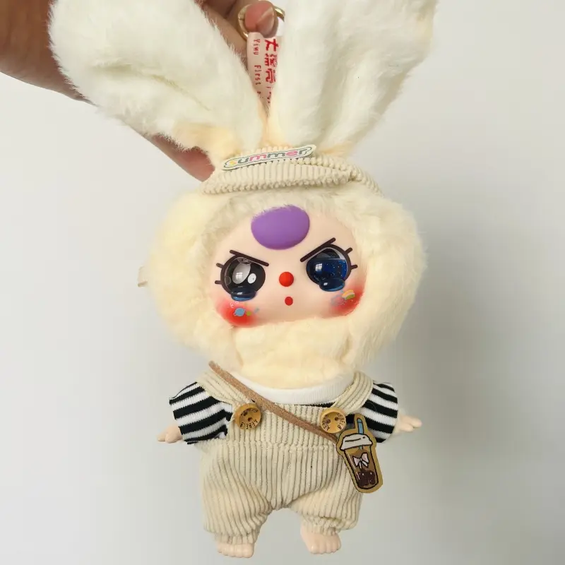 Quần áo búp bê, cho mèo Luky, Labubu và béba V3 Mini, Váy quần áo thời trang, Phụ kiện búp bê đồ chơi 2