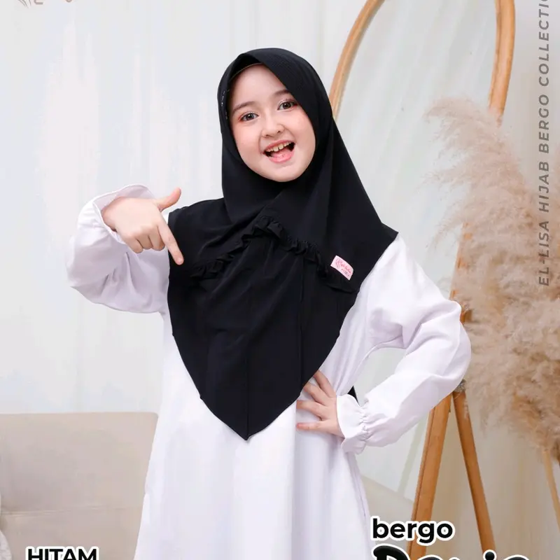 bergo Dania kids Anak Jilbab Muslim 0