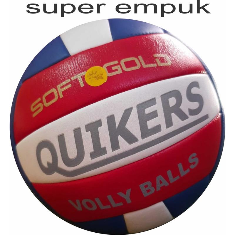 PROMO BOLA VOLI QUIKERS SOFT GOLD ORIGINAL SUPER EMPUK BERKUALITAS 0