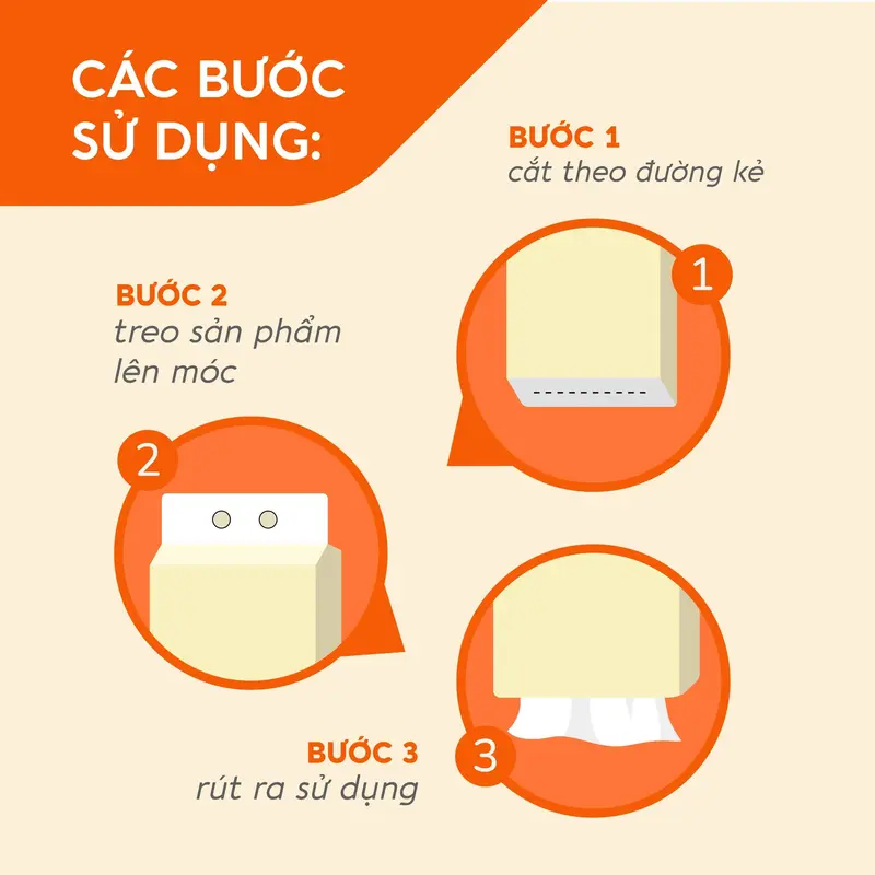 Thùng 6 bịch khăn giấy rút Bông Sen Vàng (tặng kèm 3 móc treo tường + 10 chiếc khẩu trang 5D) Giấy Vệ Sinh 3