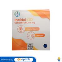 Gambar INCIDAL-OD 10 MG STRIP 4 KAPSUL dari Apotek Potenza Jakarta by GoApotik Kota Administrasi Jakarta Selatan 1 Tokopedia