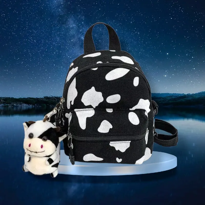 Tas anak ransel mini motif sapi baru Fashion 0