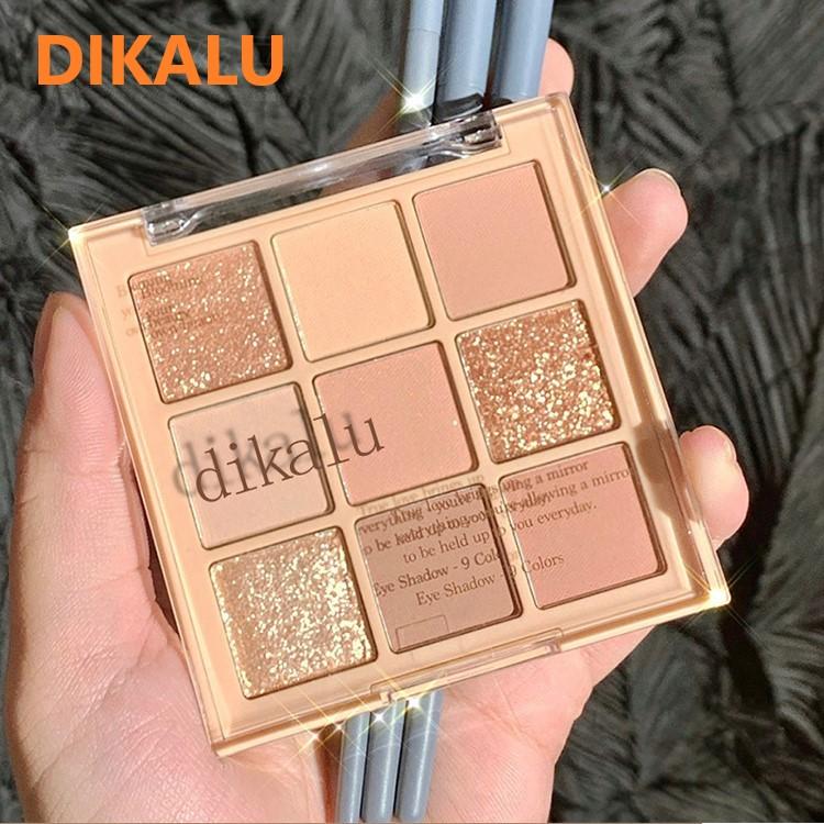 Product Introduction of DIKALU 901 EYESHADOW HIGHLIGHTER 9 COLORS BLOOMING 10