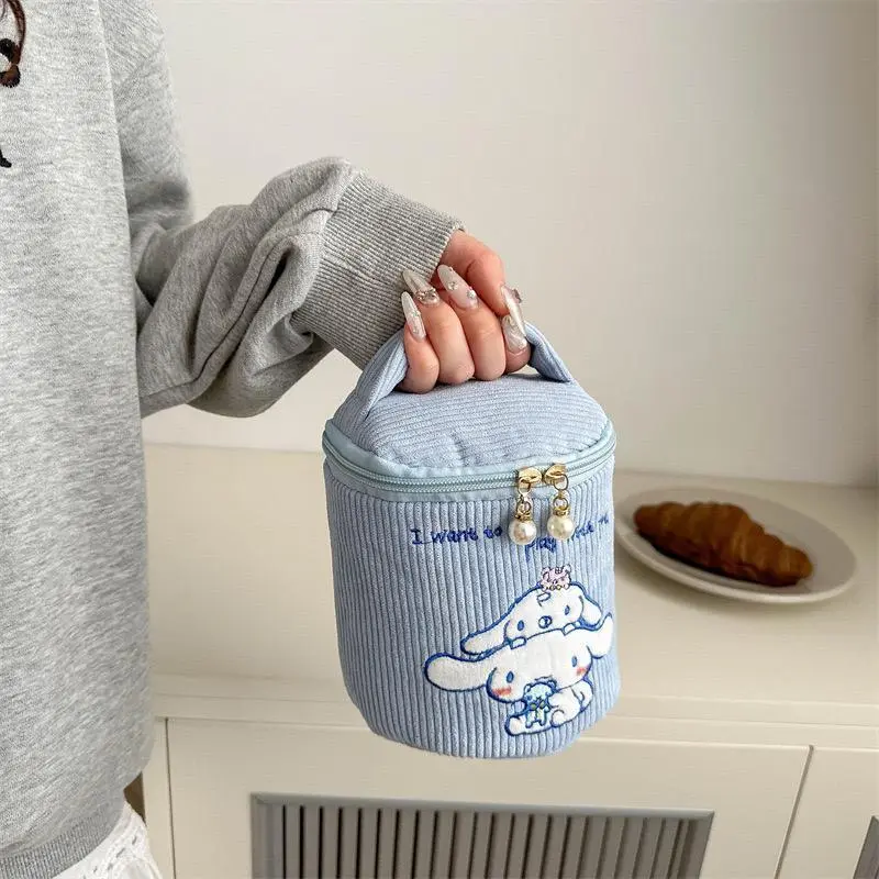 (NEW) TAS KOSMETIK LUCU/TAS EMBER/TAS SERBA GUNA/TAS PENYIMPANAN KARAKTER KUROMI,CINAMOROLL,MELODY 4