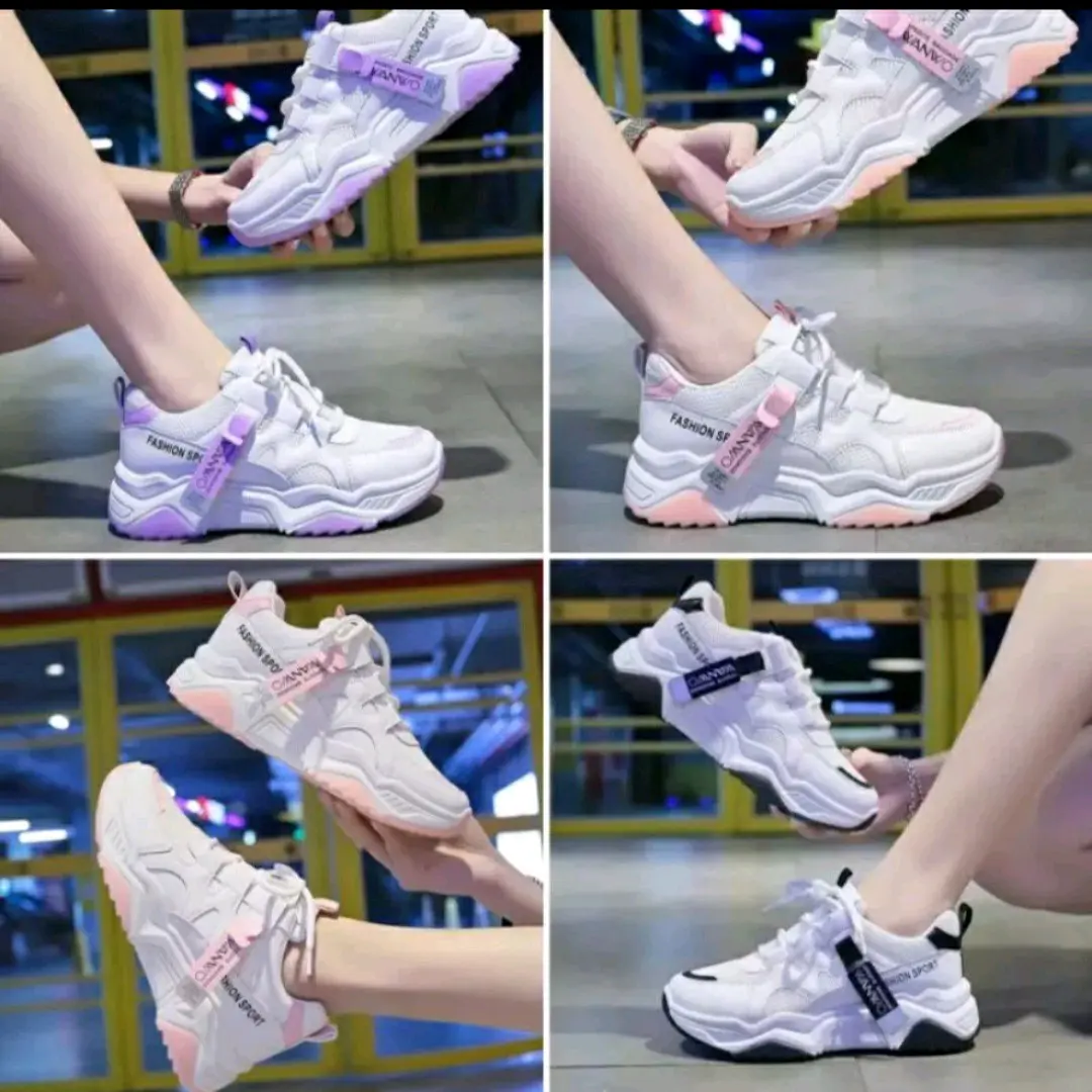 ( COD) STP WANWO - SEPATU WANITA TERLARIS FASHION SPORT WANWO