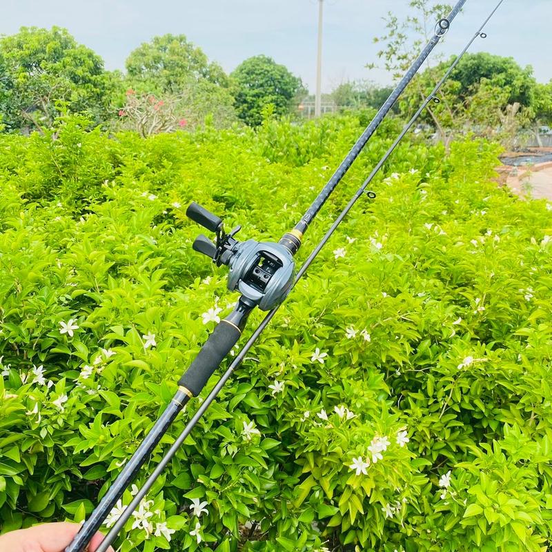 Combo cần lurre ngang shimano creres nội địa Đi Câu Fishing Lure Câu Cá