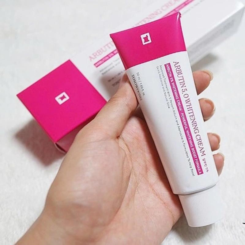 Kem dưỡng Tosowoong Alpha Arbutin 5% - Hỗ trợ cải thiện tình trạng da thâm mụn, nám kem arbutin  tosowoong 1