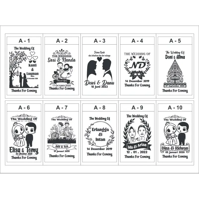 Souvenir Centong Kemas Amplop (Isi 100) 4