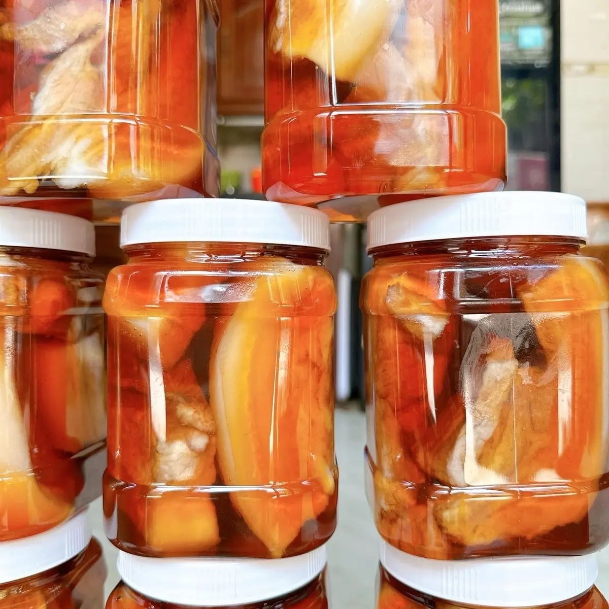 1,1kg  ngâm mấm nhỉ ( thịt heo ) thơm ngon vị vừa ăn
