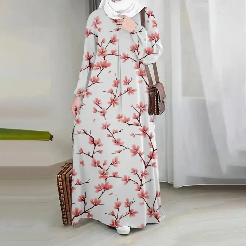 Muslim Women's Dress, New Spring and Summer Collection 2025, Printed Pullover Dress, Loose, Long Sleeve, Casual and Vintage Dress, Suitable for Ramadan, Islamic Dress - TikTok Shop Philippines Muslim Women's Dress, New Spring and Summer Collection 2025, Printed Pullover Dress, Loose, Long Sleeve, Casual and Vintage Dress, Suitable for Ramadan, Islamic Dress - TikTok Shop Philippines