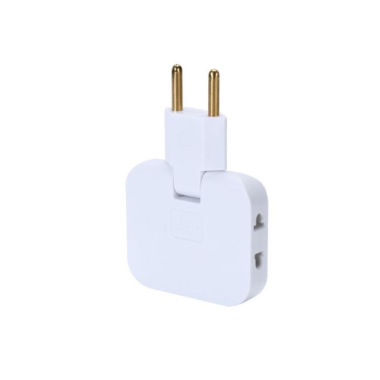 ￼Phích Cắm Chuyển Đổi 3 Trong 1 Xoay 180 Độ Bằng ABS Chịu Nhiệt Có Thể Điều Chỉnh 6