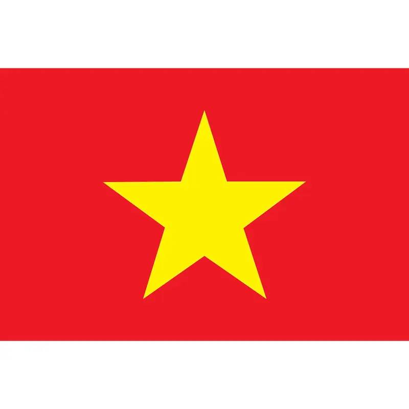 10 tem cờ  decal dán má cờ đỏ sao vàng 0