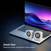 Gambar KISONLI A110 Speaker Portable Mini Wired USB 2.0 Desktop Stereo Bass Powerfull Plug & Play Komputer PC Laptop dari Kisonli Kab. Tangerang 5 Tokopedia