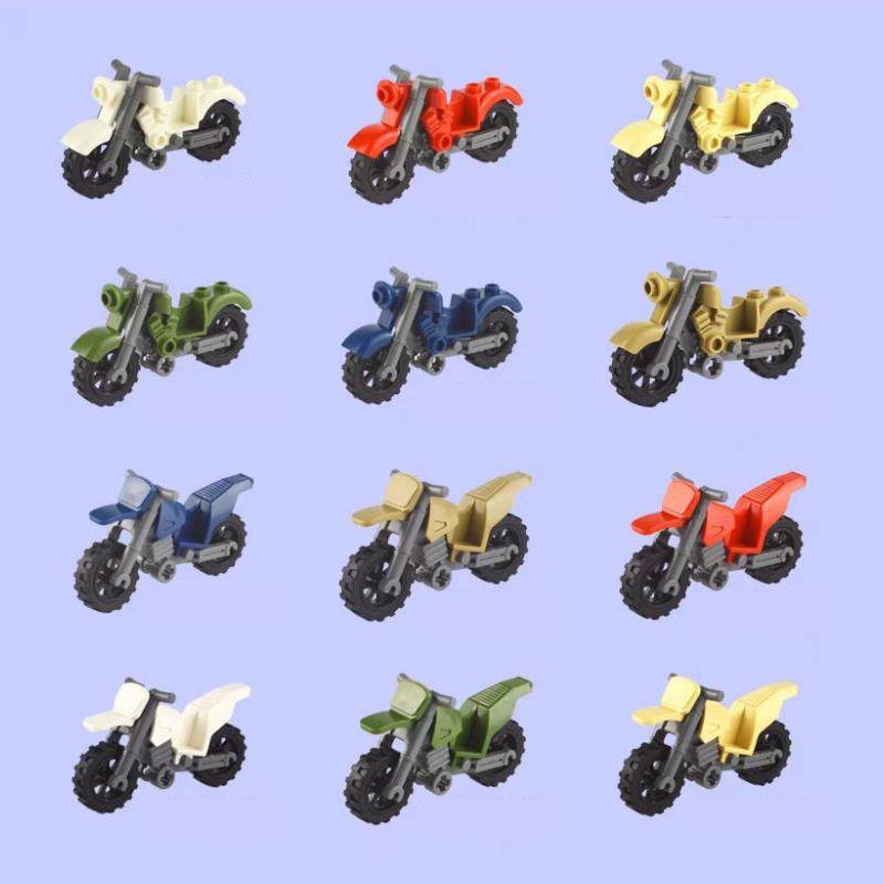 LOCAL STOCK color motorcycles small particles DIY assembled building ...