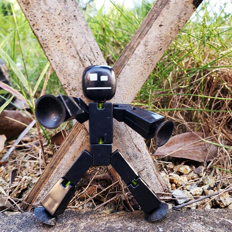 Product Introduction of Suction Cup Match Man Creative Photography Toy Decompression Figure Toy Match Man Props Twist Twist Action 30