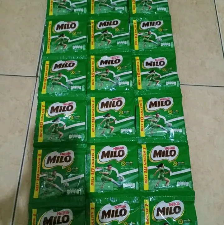 Milo 1 renceng Milo isi 10sachet Susu 0