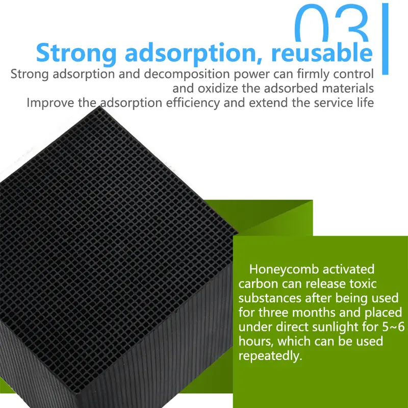 Khối Lọc Carbon Cho Bể Cá Cá Cá, Cầm Tay, Than Hoạt Tính, Khối Khử Mùi, Loại Bỏ Mùi Hôi, Hấp Thụ Tạp Chất, Phụ Kiện Thủy Sinh 5