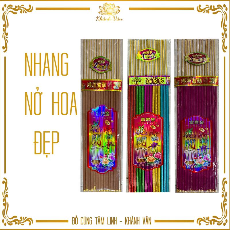NHANG NỞ HOA PHÚ QUÝ TÀI LỘC 5 CÁNH ( Nở nở đẹp )