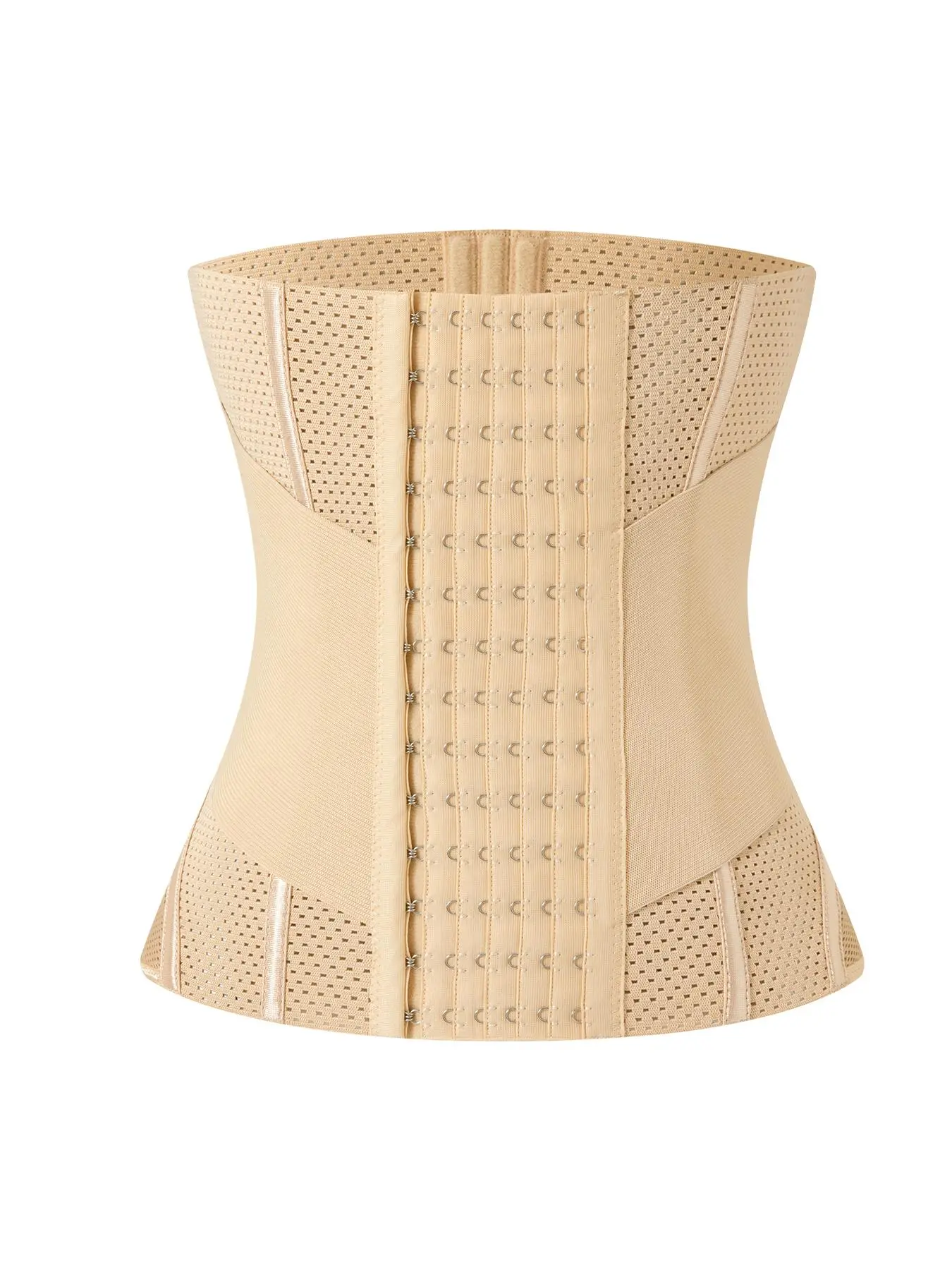Women's Solid Color Shapewear Belt, Tummy Control Waist Trainer, Hooks Corset, Women's Shaper for All Seasons, Suitable for Daily Wear