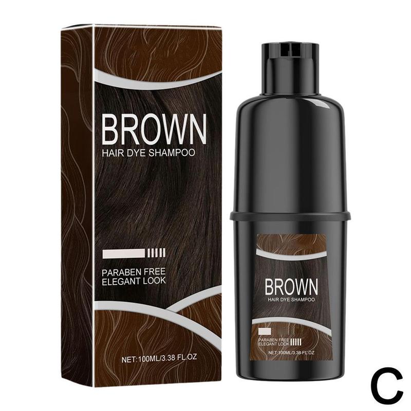 Product Introduction of Dầu Gội Nhuộm Tóc Thảo Dược Tự Nhiên, 100ml, Dầu Gội Màu Tóc, Cho Tóc Gary, Nâu Đậm Và Đen, Mã L3E5 42