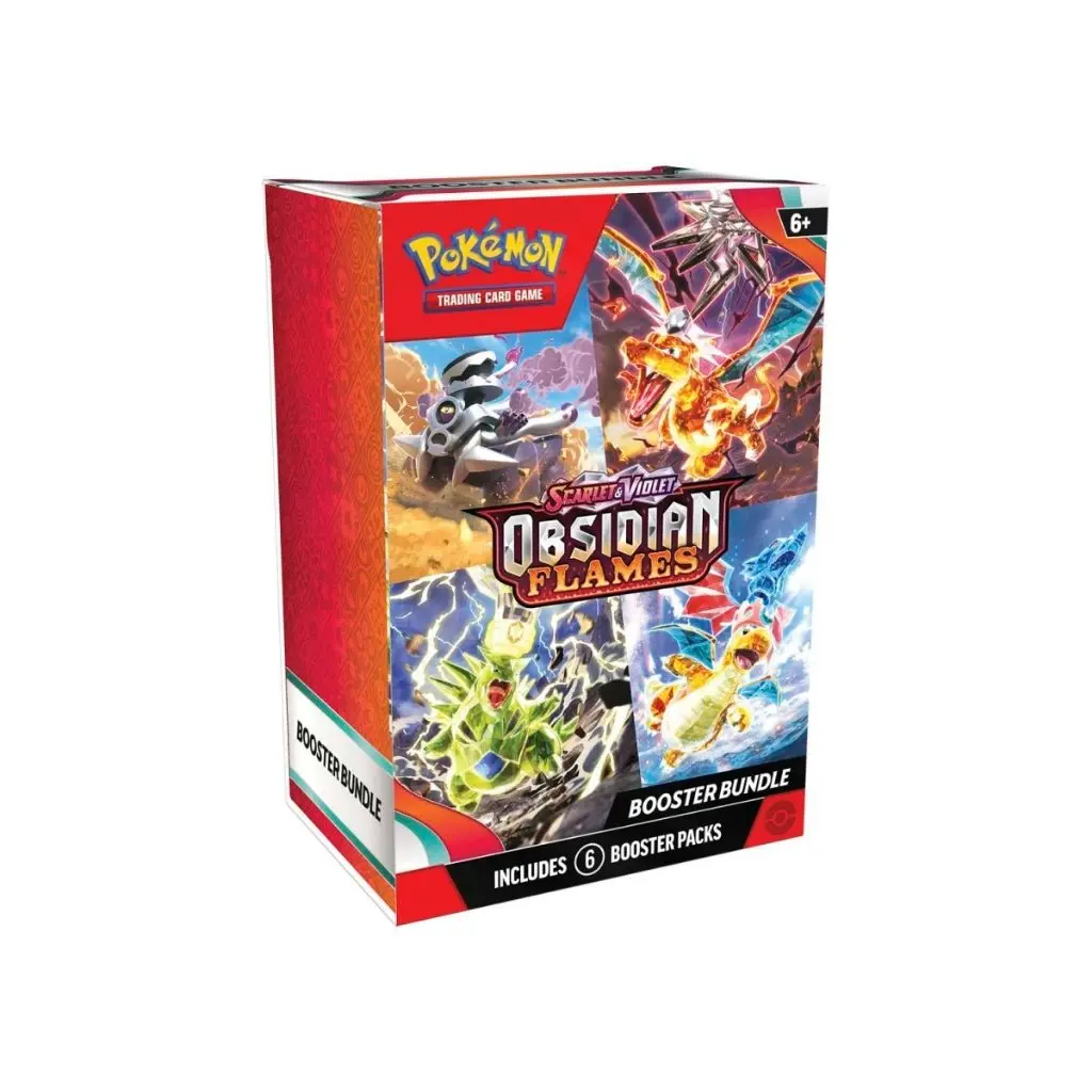 Pokémon TCG: Scarlet & Violet - Obsidian Flames Booster Bundle (6 Packs) (1 Pack has 10 Cards)