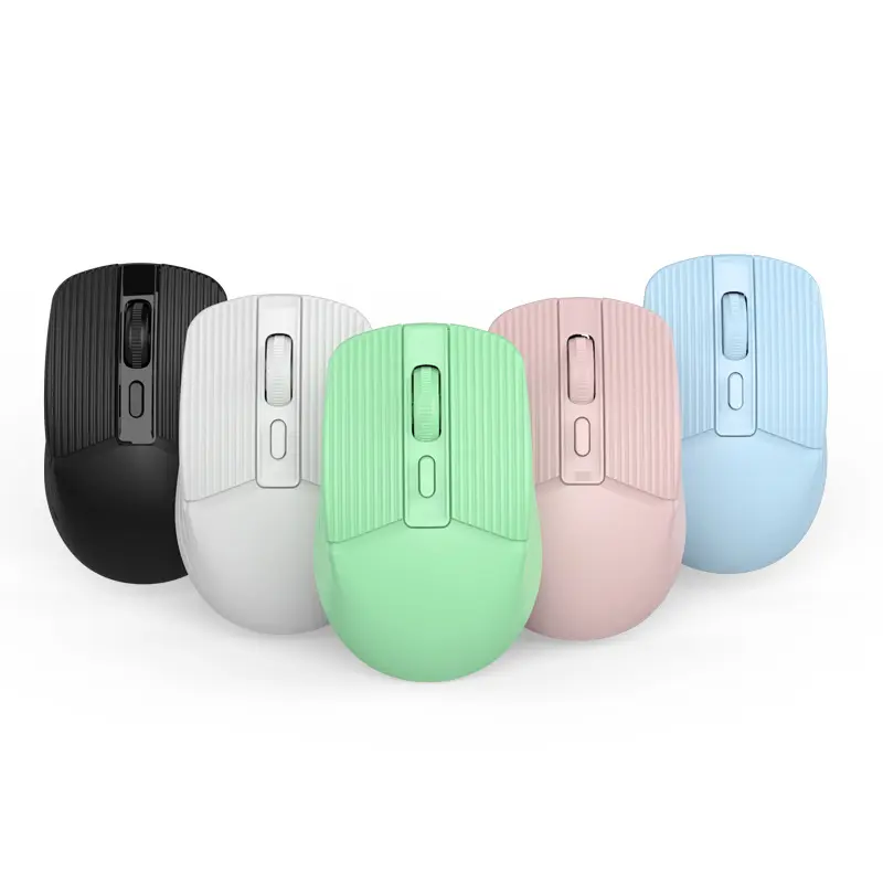 Chuột không dây có thể sạc lại, Bluetooth , không dây, tắt tiếng, văn phòng, Morandi, nhiều màu, có sẵn 4