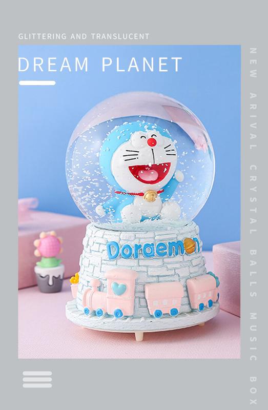 Product Introduction of (8x8x12.5ซม.) กล่องดนตรีลูกแก้วลายการ์ตูนแมวกริ๊ง, ของขวัญวันเด็ก, ของขวัญรับปริญญา, ของขวัญวันเกิดสำหรับเพื่อนร่วมชั้นและเพื่อน 12