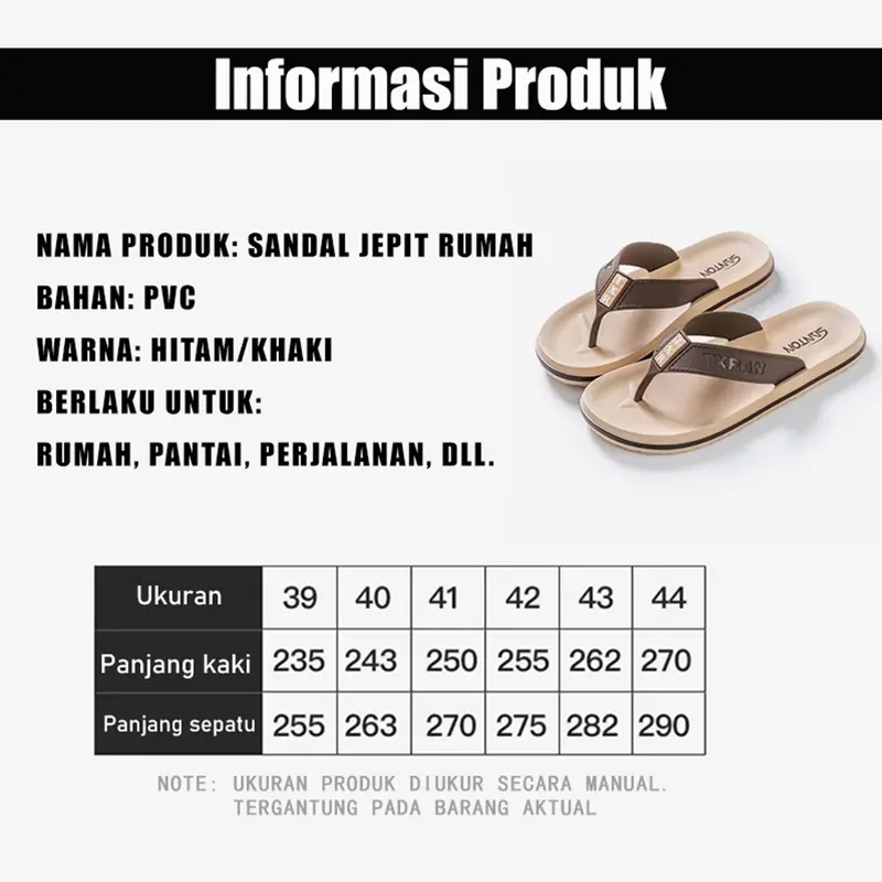 sandal pria keren sandal jepit pria sandal laki laki kekinian anti licin sandal casual pria ruangan sandal karet pria 5