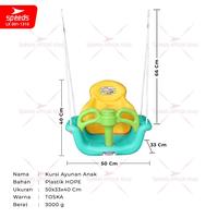 Gambar SPEEDS Ayunan Anak Mainan Ayunan Kuda Kudaan Bermain Karakter Lucu Playground Playgym  HDPE 001-M1310 - 1104BRU dari Speedshome Kab. Tangerang 3 Tokopedia