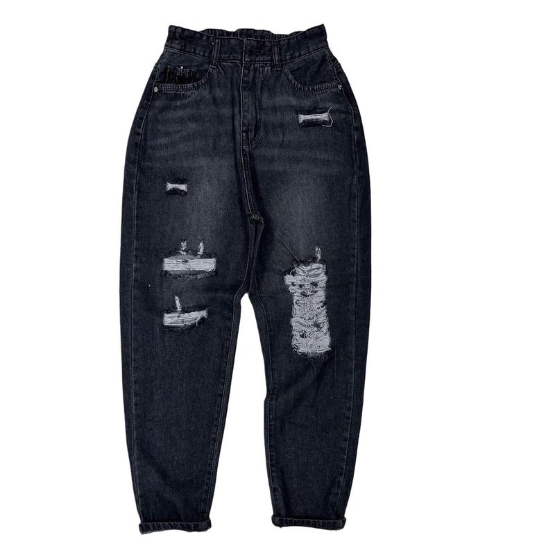 QUẦN JEAN BAGGY Mã 3189 BIGSIZE 58-88kg Nữ Women Pants Có Túi Denim Khuy 3