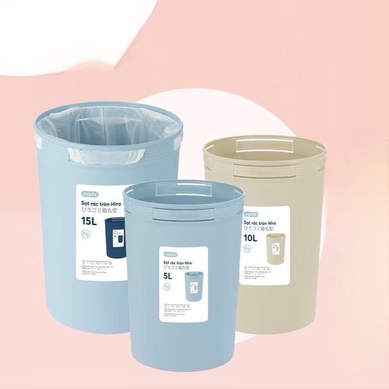 Thùng Đựng Rác, Giỏ Rác - Sọt Rác Tròn Hiro 5L-10L-15L Inoch - TikTok ...