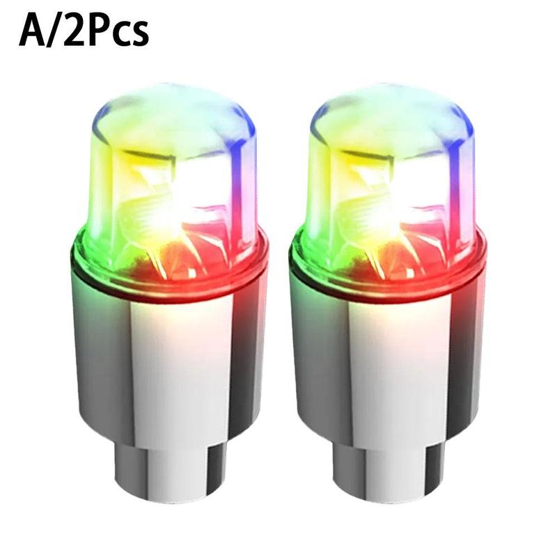 Product Introduction of Mũ Van Lốp Xe Ô Tô, Đèn LED Nhiều Màu Sắc, Bộ 2 Chiếc, Thích Hợp Cho Ô Tô, Xe Máy Và Đạp Xe, Đèn Lồng Nan Hoa, Phụ Kiện Lốp Ô Tô 35
