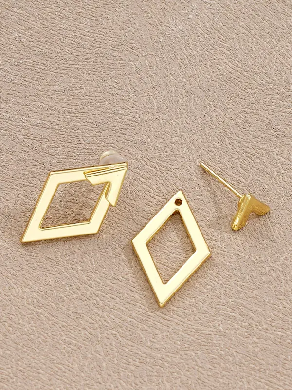 Geometric Design Dangle Earrings, Fashionable Jewelry for Women, Trendy All-match & Exquisite Jewelry for Birthday Gift 2