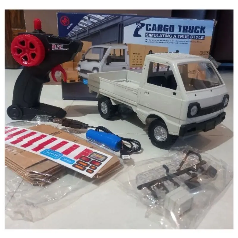 RC Angkot Suzuki Carry Remote Control 2.4 Ghz Baterai Charge - Mainan Mobil Remot Kontrol Angkutan Kota Umum Batre Cas Koleksi Anak Laki Perempuan - Bus Basuri Telolet 6
