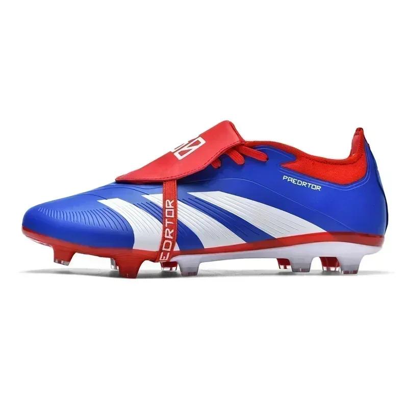 Men TF/FG Soccer Shoes Futsal Original Society Football Boots Professional Ultralight Football Shoes Women Non Slip Cleats Tenis 8