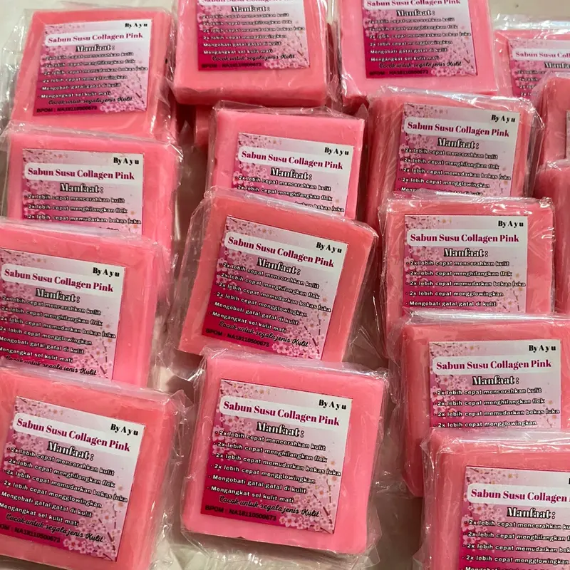 SELUSIN ( 12pcs ) SABUN SUSU COLLAGEN 4
