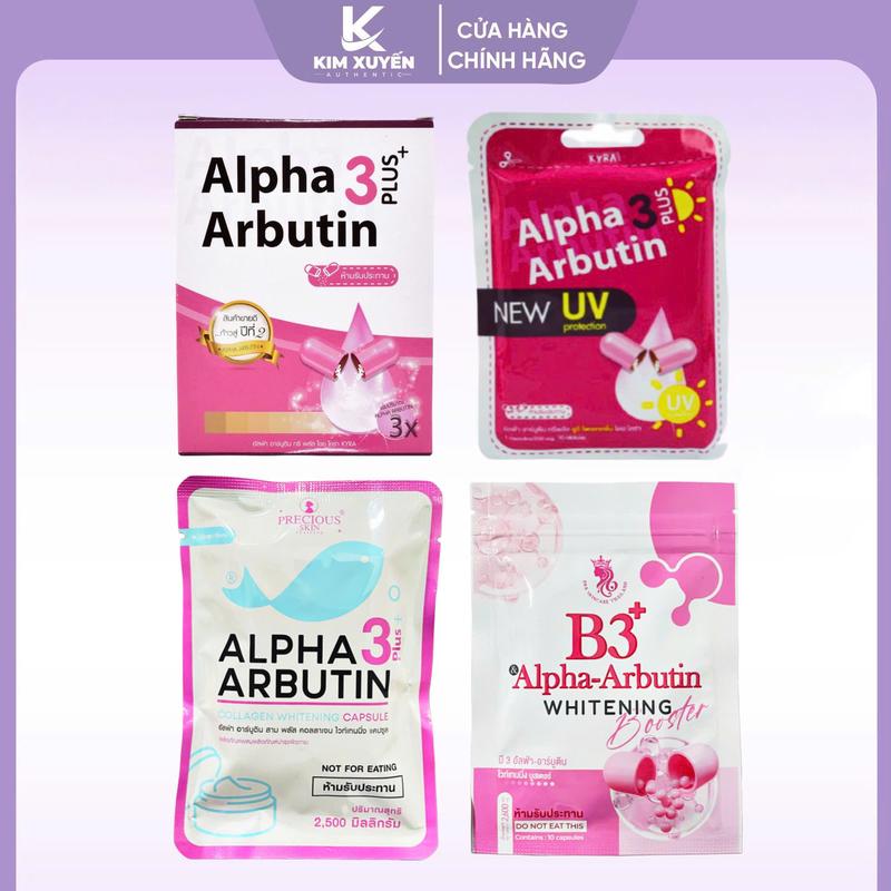 (Chính hãng) Viên bột trộn kem dưỡng da body Alpha Arbutin Precious Skin - Vĩ 10 Viên Trộn Vào Body Làm Đẹp Da