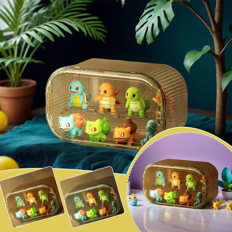 Product Introduction of 1pcs Blind Box Storage Display Rack Transparent Acrylic Display Box Model Storage Box Flexible And Adjustable 16