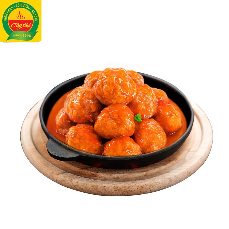 Thịt Viên Xốt Cà Chua Thương Hiệu Cây Thị 1