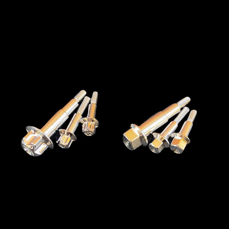 Bộ 3 ốc inox 304 gắn tay thắng xe Vario (trừ đời 160cc) mẫu Thái và Bông Phụ Kiện Phụ Tùng