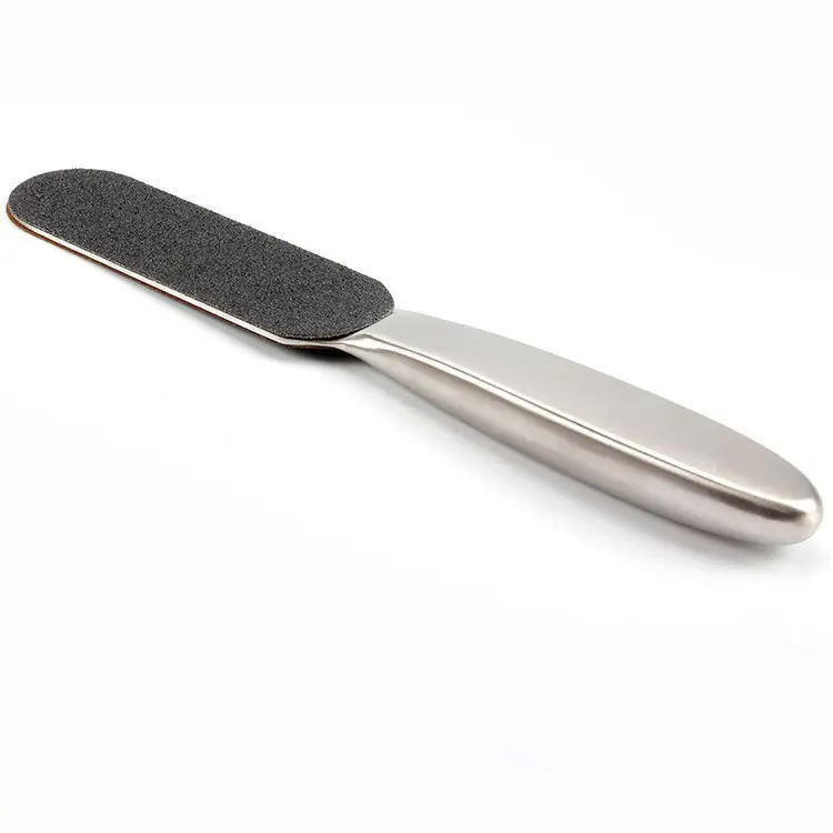 CHÀ GÓT CHÂN 2 MẶT NHÁM CÁN INOX 23x4CM (TẶNG MIẾNG DÁN NHÁM THAY THẾ) 1