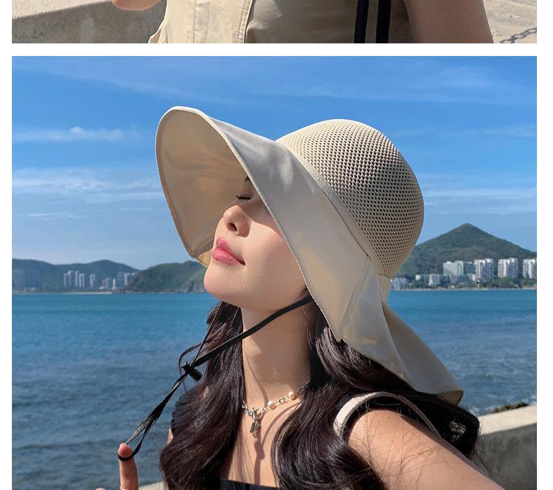 Product Introduction of Summer Wide-Brim Bucket Hat UV 50+ Sun Protection with Detachable Face Cover |   Foldable & Sweat-Proof Design for Beach Hiking Travel Accessories 24