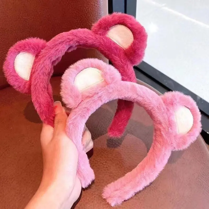 YBL-COD Bando Lucu Karakter Telinga Beruang Bondu Cosplay Motif Bear Ears Bandanan Imut Style Wanita Anak Dan Dewasa Fashion Aksesoris Rambut Wanita Headband Empuk Hair Band Gaya Korean (BELI LOKAL) 2