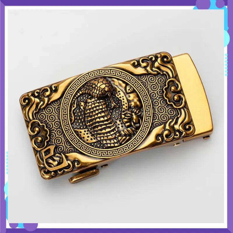 Thắt Lưng Dây Nịt Nam Nữ Cao Cấp Khóa Tự Động Phong Cách Hàn Quốc 12 Con Giáp Sang Trọng Laviaa A45 Voi 8