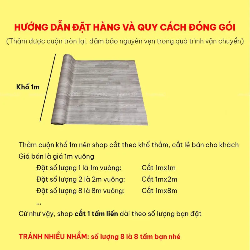 Simili lót sàn vân gỗ nhám chống nước giá rẻ, thảm nhựa lót sàn pvc dạng cuộn khổ 1m 1