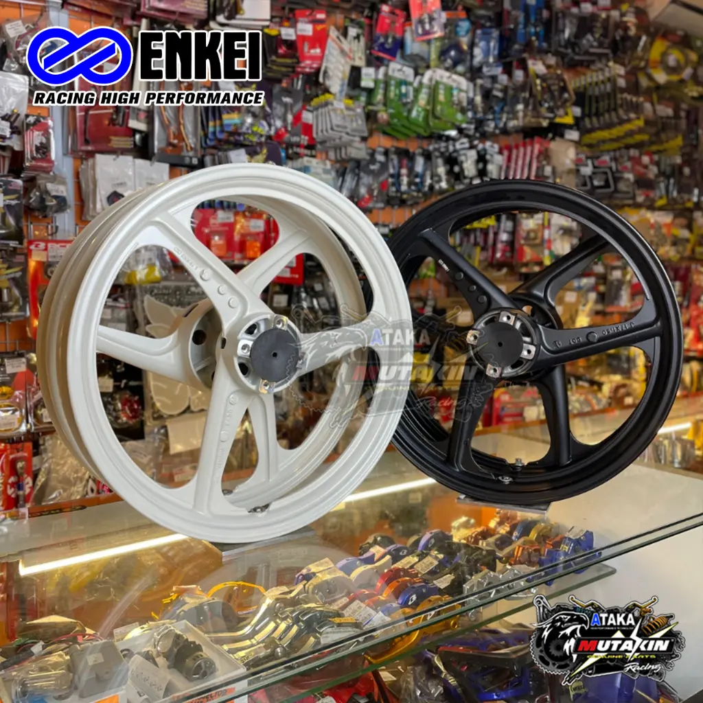 Velg ENKEI palang 3 ring 17 pelek YAMAHA mx king VIXION new Jupiter mx old rx king vega FIZR F1ZR Ss2 Jupiter z/z1