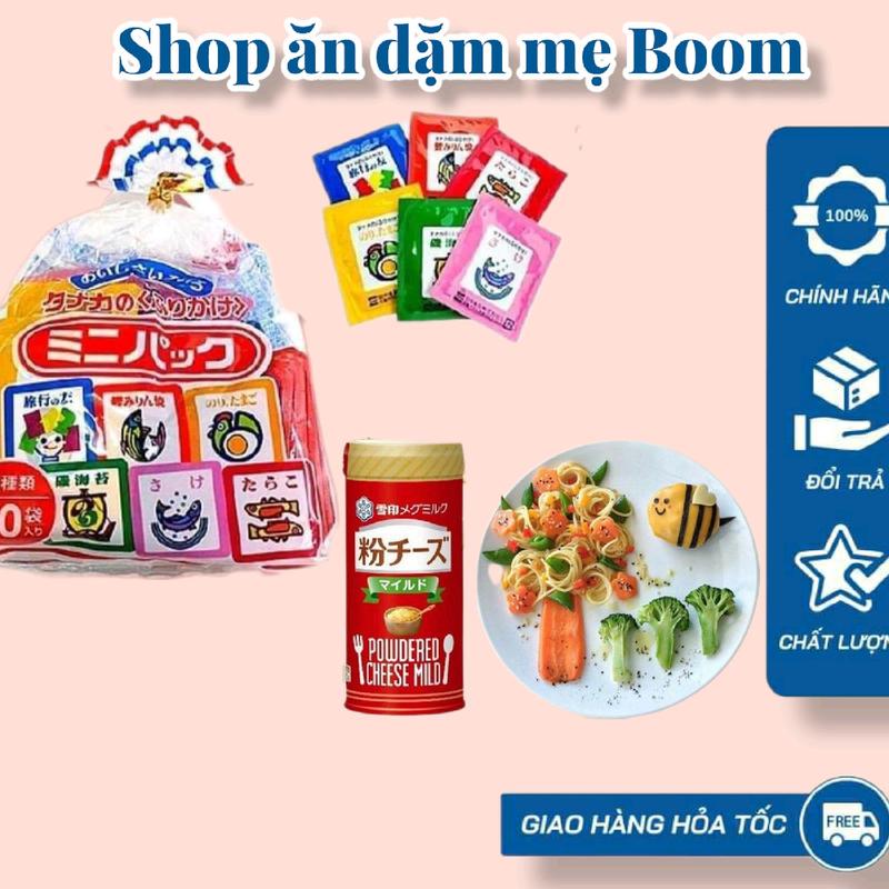  Gia vị rắc cơm cháo.... Nhật Bản  30 gói nhỏ 6 vị  food 